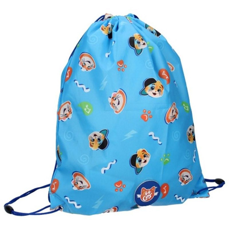 44 Chats - Sac à chaussures, gymnastique (bleu)