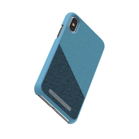 Nordic Elements Saeson Freja - Materiál pouzdra iPhone Xs / X (Petrol)