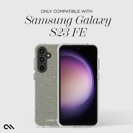 Case-Mate Sheer Crystal - tok Samsung Galaxy S23 FE 5G (arany)