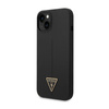 Guess Silicone Triangle Logo - Case for iPhone 14 Plus (Black)