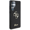 Guess Fixed Glitter Big 4G Metal Logo - Hülle für Samsung Galaxy S25 Ultra (schwarz)