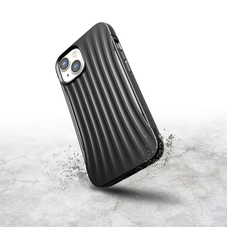 X-Doria Raptic Clutch - Étui biodégradable pour iPhone 14 (Testé en chute de 3m) (Noir)
