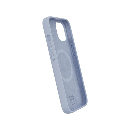 PURO ICON MAG - Étui MagSafe pour iPhone 14 Plus (Bleu Sierra)