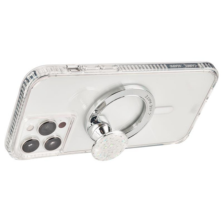 Case-Mate Magnetic Mini Grip - MagSafe držadlo na prst s funkcí stojánku (Twinkle Diamond)