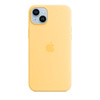 Apple Silicone Case - Silicone Case with MagSafe for iPhone 14 Plus (pale yellow)