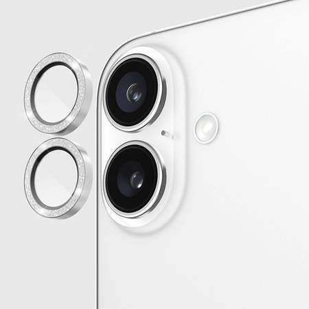 Case-Mate Aluminum Ring Lens Protector Twinkle do iPhone 16 / 16 Plus – Stylowa Ochrona Obiektywu