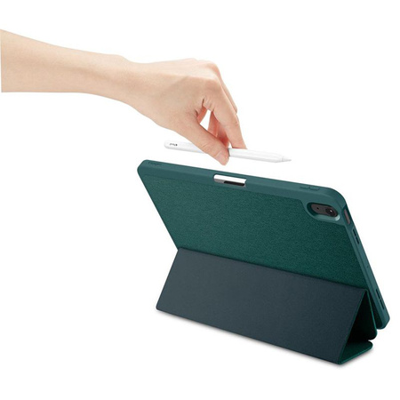 Spigen Urban Fit - Etui pour iPad Air 11" M2 (2024) / iPad Air 10.9" (5e-4e gén.).) (2022-2020) (Vert Minuit)