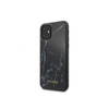 Guess Marble Tempered Glass Hardcase - Etui iPhone 11 (czarny)
