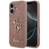 ETUI DO IPHONE 17 GUESS ORYGINALNE RÓŻOWE BROKATOWE ELEGANCKIE MODNE CASE