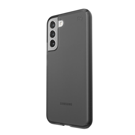 Speck Presidio Perfect-Mist - Étui pour Samsung Galaxy S22+ avec revêtement antibactérien MICROBAN (Obsidian)