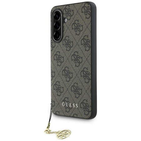 Guess 4G Charms Collection - Hülle für Samsung Galaxy A36 5G (braun)