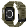 Spigen Rugged Armor Pro V2 – pouzdro a řemínek pro Apple Watch 10/11 46 mm (vintage khaki)