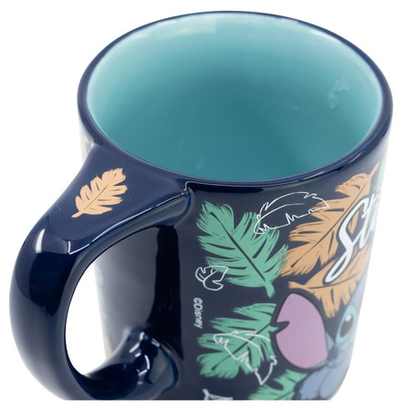 Disney Stitch – Kubek ceramiczny z systemem Smartgrip (300 ml, licencjonowany, nieprzewracalny)