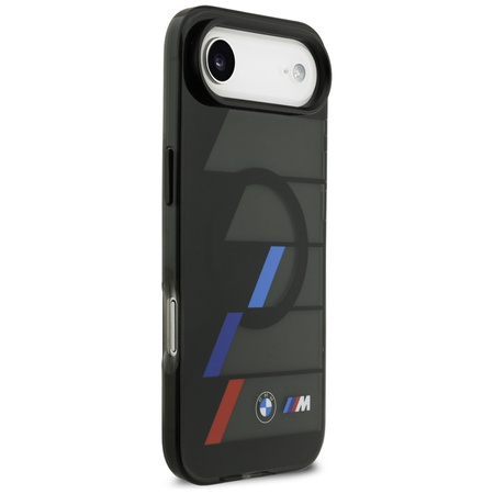 BMW M IML Metal Buttons Tricolor Lines MagSafe - Case iPhone Air (black)