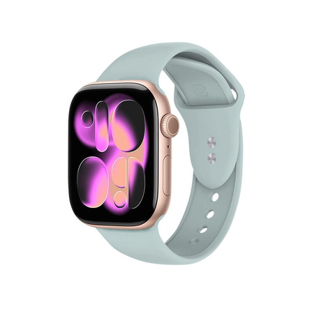 Crong Liquid - Apple Watch szíj 44/45/46/49 mm (mentazöld)