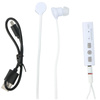 Grundig - In-ear headphones with Bluetooth adapter (white)