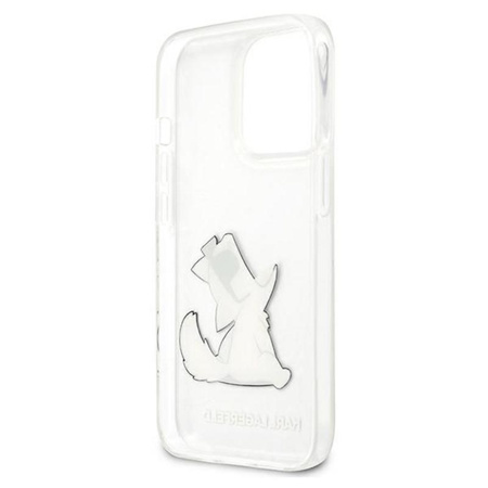 Karl Lagerfeld Choupette Fun - Coque iPhone 13 Pro Max (Transparente)