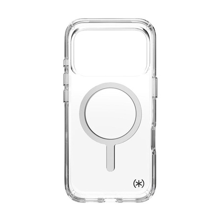 Speck Presidio Perfect Clear MagSafe - Pouzdro iPhone 17 Pro (Clear / Silver)