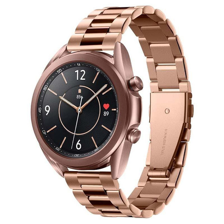 Spigen Modern Fit szalag - karkötő Samsung Galaxy Watch 4 / 5 / 5 Pro / 6 (rózsaszín arany)