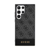 Guess 4G Bottom Stripe Metal Logo Collection - Samsung Galaxy S24 Ultra Case (black)