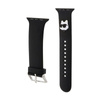 Karl Lagerfeld 3D Rubber Choupette Head NFT - Armband für Apple Watch 42/44/45/49 mm (schwarz)