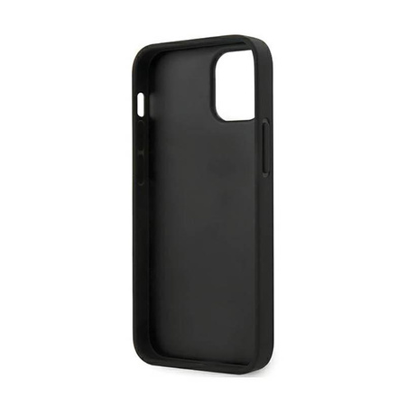 BMW Smooth PU Leather - Etui iPhone 12 mini (czarny)