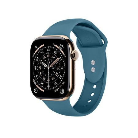 Crong Liquid - Bracelet pour Apple Watch 44/45/46/49 mm (marine)