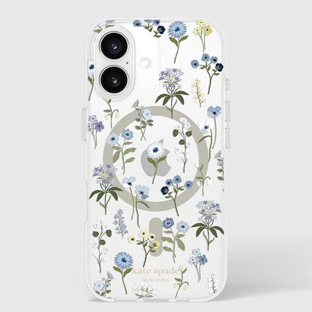 Kate Spade New York Protective MagSafe - Case for iPhone 16 (Precious Bloom)