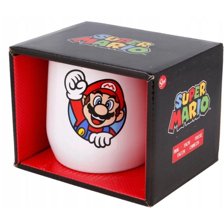 Super Mario - Kerámia bögre 355ml (fehér)