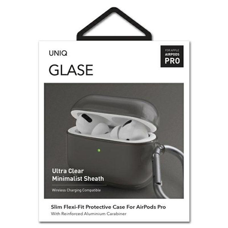 UNIQ Glase - Pouzdro Apple AirPods Pro (kouřové)