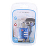Dunlop - TSA combination lock for suitcase / luggage (Blue)