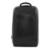 PURO Byday Classic - Hátizsák öko bőrből külső USB porttal Notebook 15.6" / tablet (fekete)