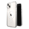 Speck Gemshell + MagSafe - Coque pour iPhone 15 Plus / iPhone 14 Plus avec revêtement MICROBAN (transparent)