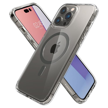 Spigen Ultra Hybrid Mag MagSafe - Etui do iPhone 14 Pro (Grafitowy)