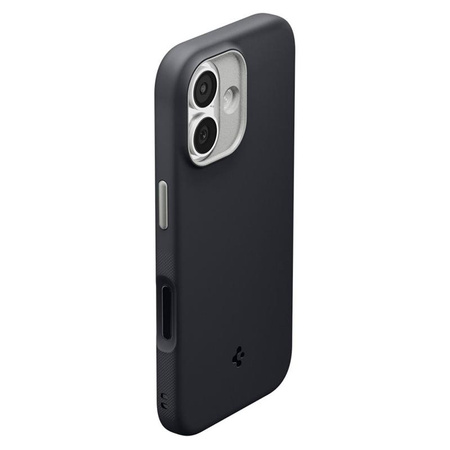 ETUI DO IPHONE 17 do MAGSAFE SPIGEN NANO ORYGINALNE CZARNE ELEGACKIE CASE