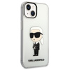 Karl Lagerfeld IML NFT Ikonik - pouzdro pro iPhone 14 Plus (průhledné)