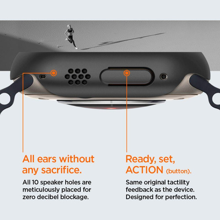 Spigen Thin Fit – Case for Apple Watch Ultra 49 mm (Black)