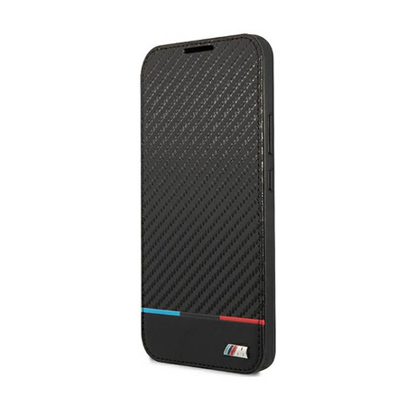 BMW Booktype M Collection Triangles - Hülle für Samsung Galaxy S22+ (Schwarz)