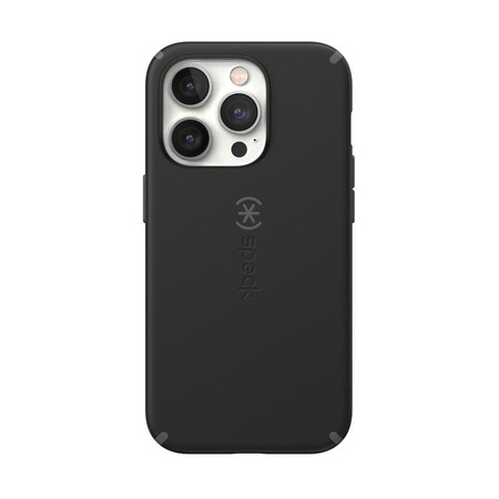 Speck CandyShell Pro + MagSafe - iPhone 14 Pro Tasche mit MICROBAN Beschichtung (Schwarz / Schiefergrau)