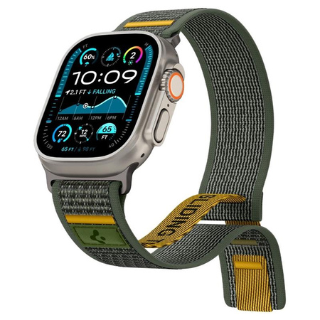 Spigen Athlex Air - Strap for Apple Watch 44/45/46/49 mm (Active Green)