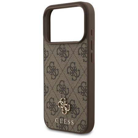 ETUI MAGSAFE GUESS DO IPHONE 17 PRO BRĄZOWE CASE MAGNETYCZNE ELEGANCKIE