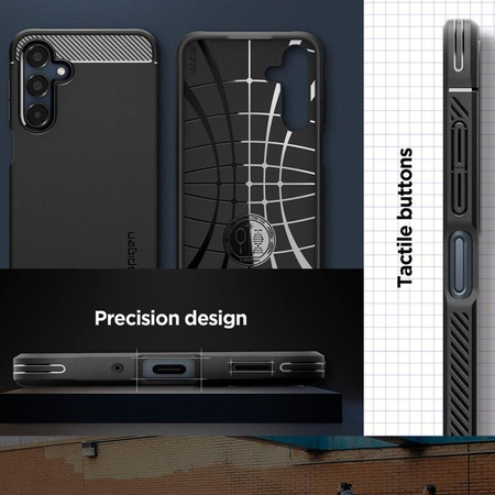 Spigen Rugged Armor - Etui pour Samsung Galaxy A16 4G/5G (Noir mat)
