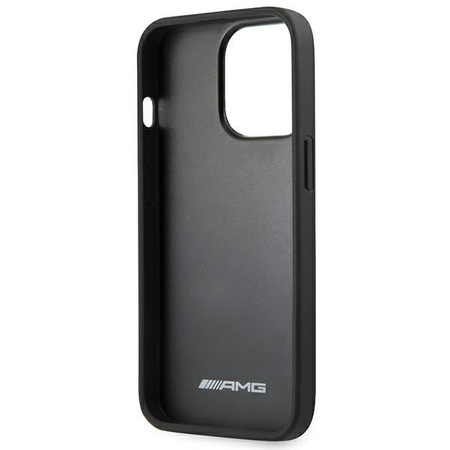 AMG Debossed Lines - Coque pour iPhone 14 Pro Max (noir)