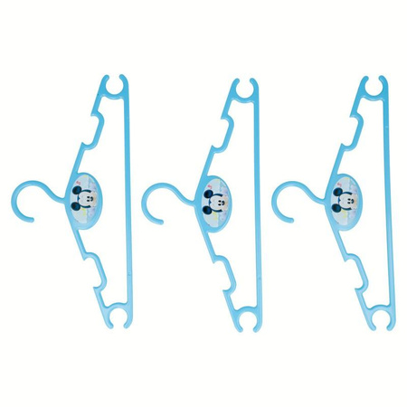 Mickey Mouse - Cintres (3 pièces) (bleu)
