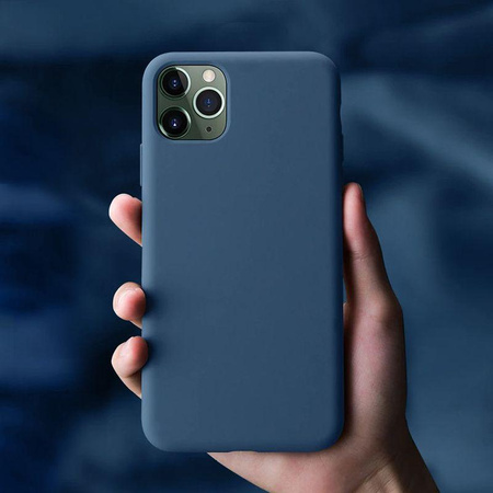 Crong Color Cover - Coque pour iPhone 11 Pro (Bleu marine)