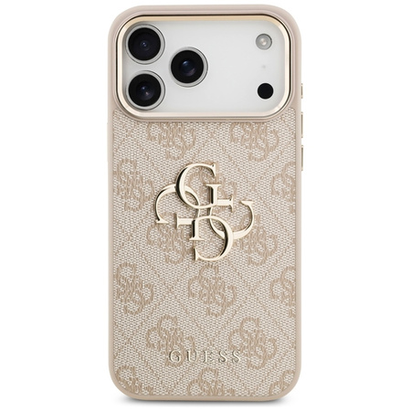 Guess 4G Big 4G Classic Logo - Case iPhone 17 Pro Max (Pink / Gold)