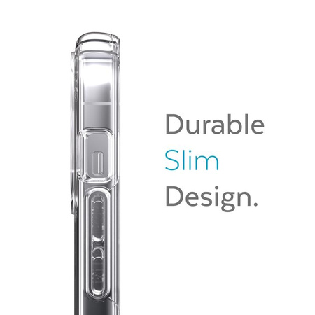 Speck Presidio Perfect-Clear - iPhone 13 Pro Case with MICROBAN Coating (Clear)