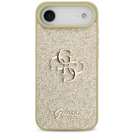 ETUI DO IPHONE AIR GUESS ORYGINALNE ZŁOTE BROKATOWE ELEGANCKIE MODNE CASE
