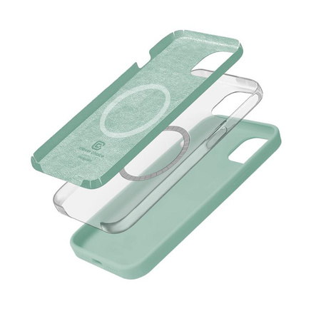 Crong Color Cover Magnetisch - iPhone 15 MagSafe Hülle (mint)
