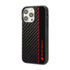 Audi Carbon Fiber Stripe - Hülle für iPhone 14 Pro (Schwarz)